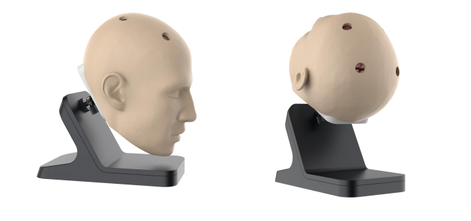 侧脑穿刺引流模型