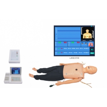 高级多功能急救训练模拟人JD/ALS850（CPR、气管插管、除颤起搏四合一功能）